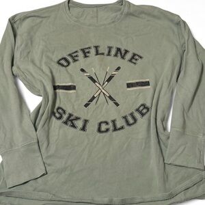 Mint green Offline Ski Club Long Sleeve By Aerie
